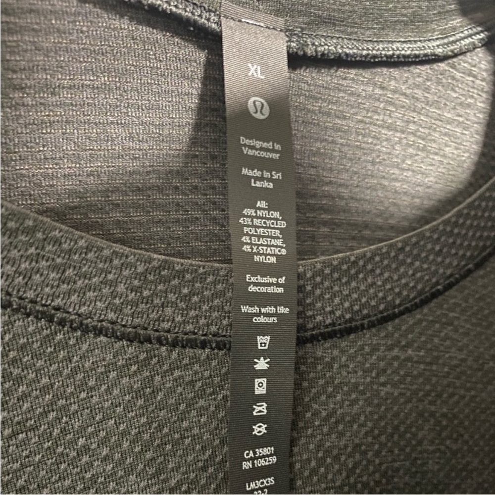 Lululemon Short Sleeve Shirt Metal Vent Tech SS 2.0 NWT - Picture 3 of 4